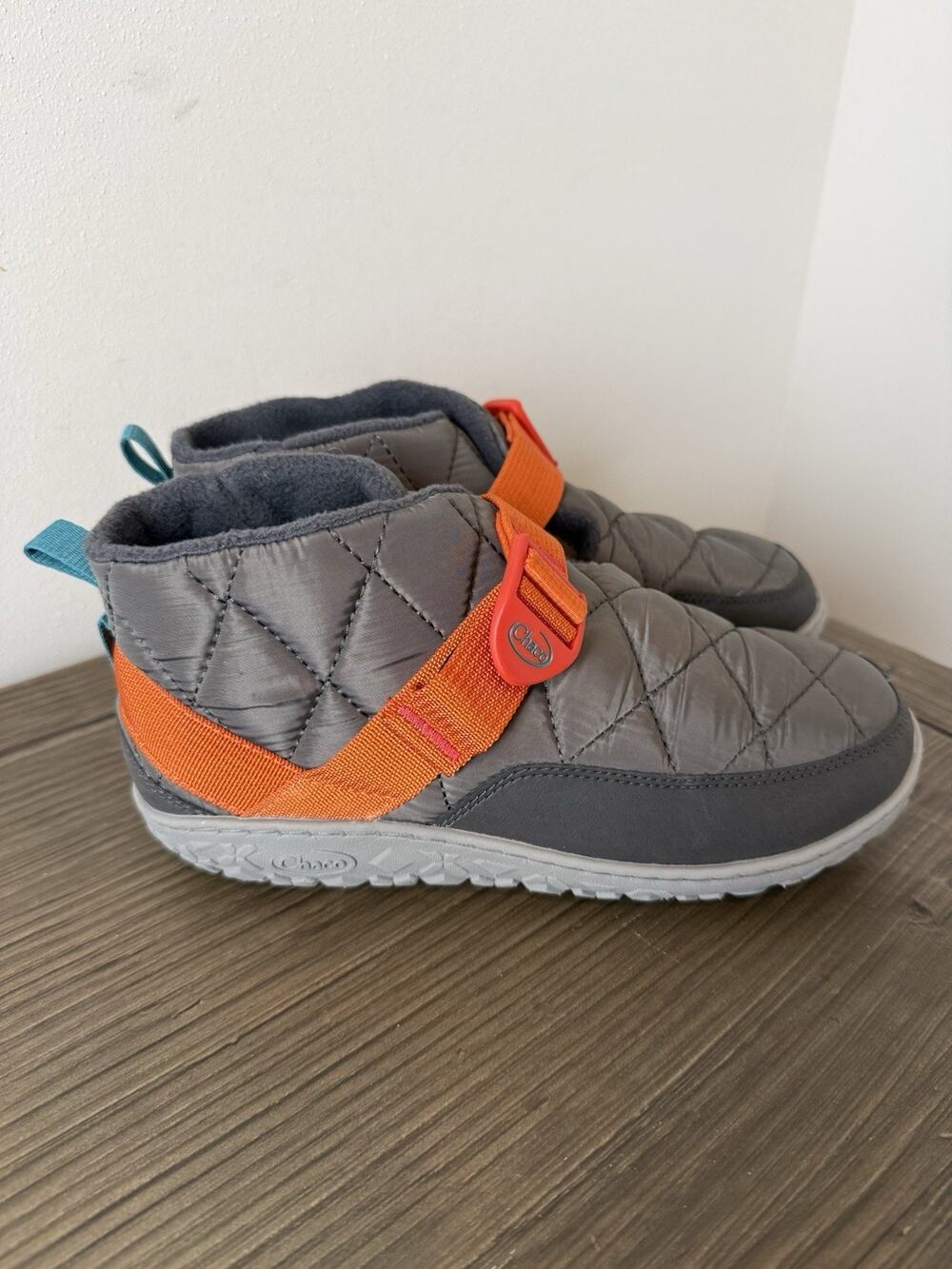 Chaco Ramble Puff Kids Ankle Boot Dark Gray 5.5 US Unisex Big NEW